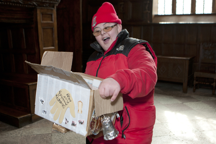 Steve with box